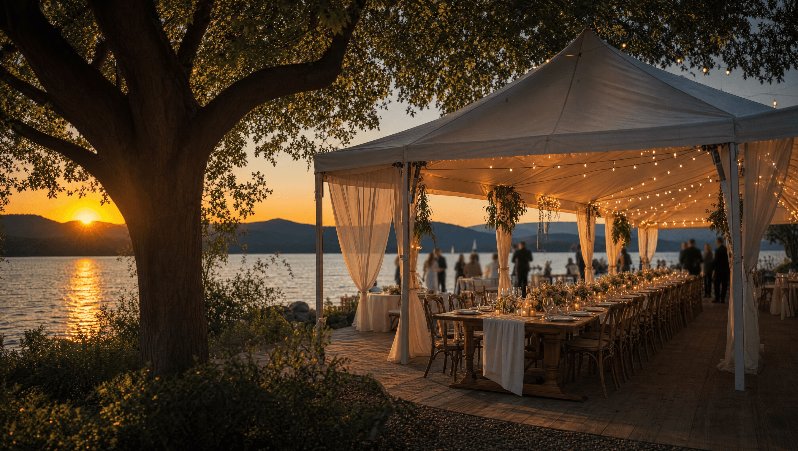 Hochzeit am Uferhaus